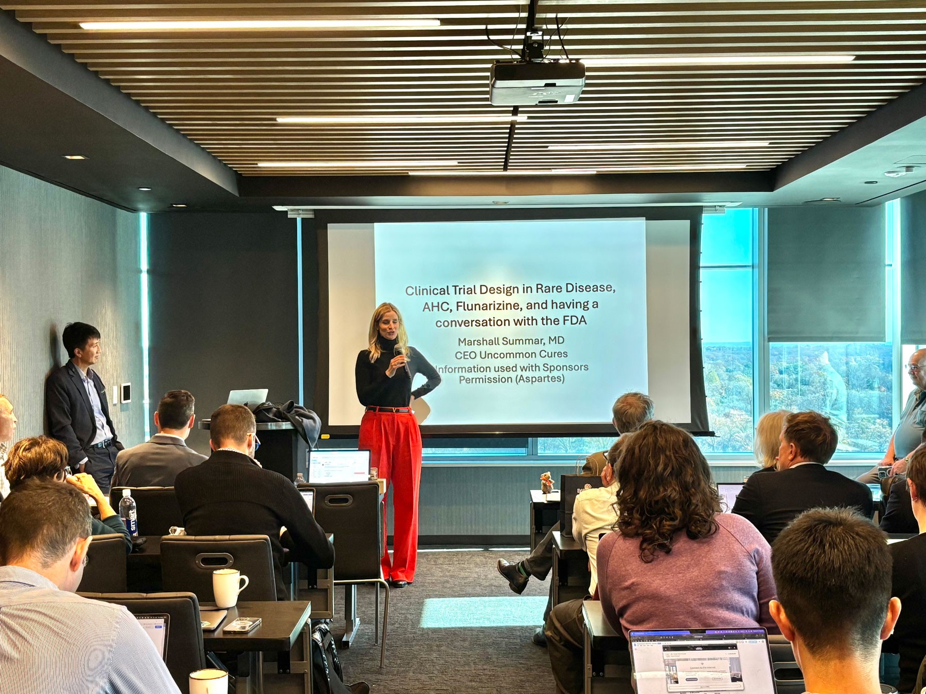 Nina Frost presenting at NIH Science Meeting