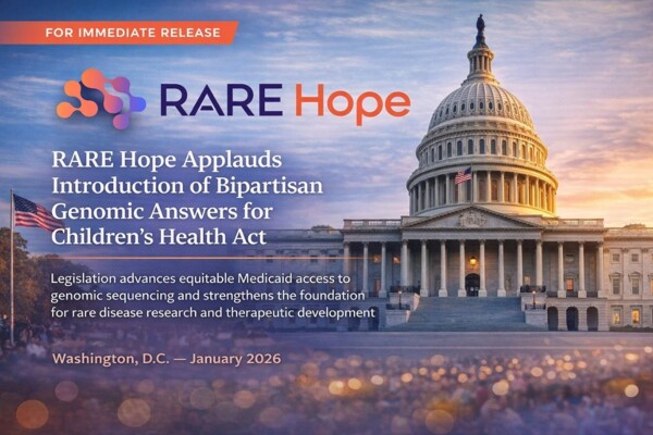 Capitol with RARE Hope logo