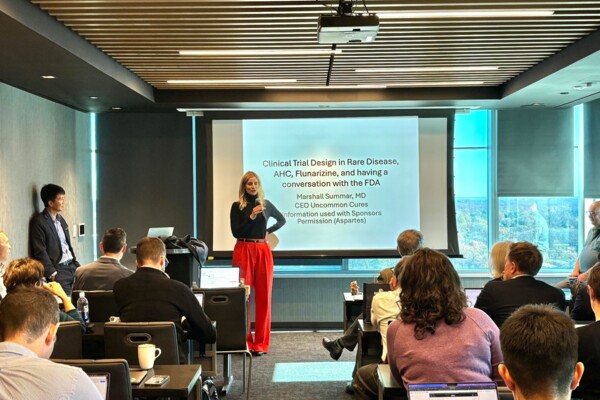 Nina Frost presenting at NIH Science Meeting